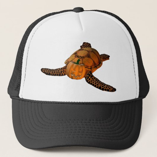 Casquette Funny Halloween Turtle (Devant)