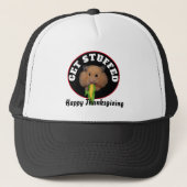 Casquette Funny Hamster Thanksgiving (Devant)