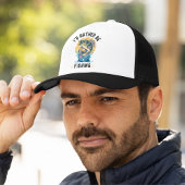 Casquette Funny I'd rather be fishing