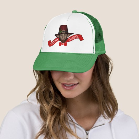 Casquette Funny Irish Canadian St Patrick's day (En situation)