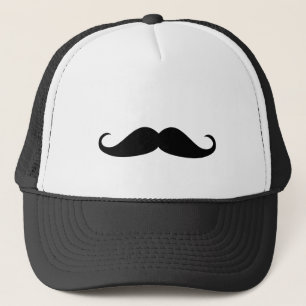 Casquette Funny Moustache noire