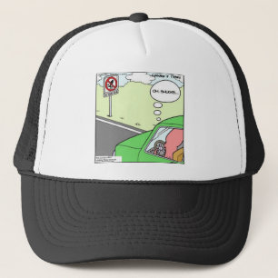 Casquette Funny No Squid Zone