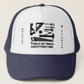 Casquette Funny "Outils de construction de masse"  (Devant)