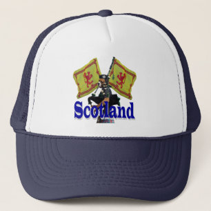 Casquette Funny patriotique écossais