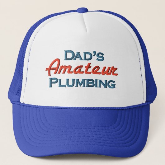 Casquette Funny Plumber (Devant)