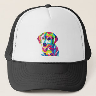 Casquette Funny Puppy coloré - Choisir la couleur arrière 