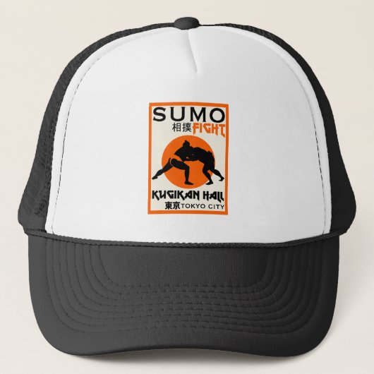 Casquette Funny Sumo Wrestler (Devant)