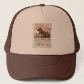 Casquette Funny T Rex Tshirt, Funny Missing Pet Tee, Dinosau (Devant)