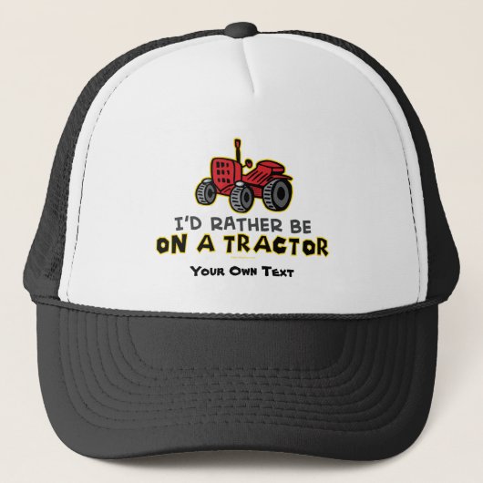 Casquette Funny tractor (Devant)