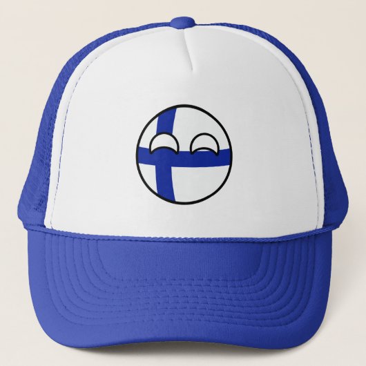 Casquette Funny Trending Geeky Finlande Country (Devant)