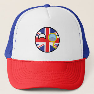 Casquette Funny Trending Geeky Royaume-Uni Countryball