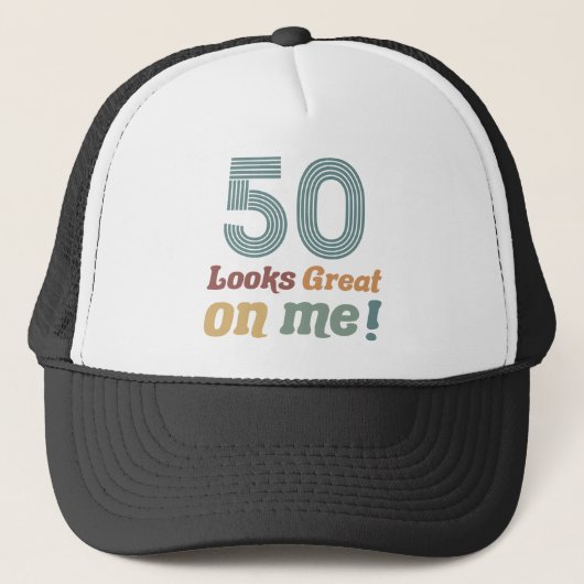 Casquette Funny Vintage 50e anniversaire (Devant)