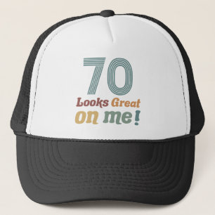 Casquette Funny Vintage 70e anniversaire