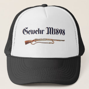 Casquette fusil allemand Gewehr M1898 de la Première Guerre