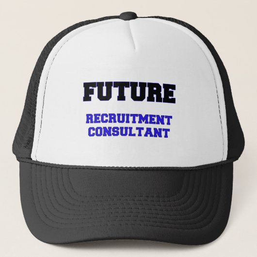 Casquette Futur consultant en matière de recrutement (Devant)