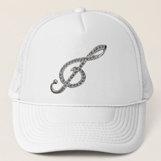 Casquette G-clef de musique (Devant)