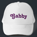 Casquette Gabby<br><div class="desc">Casquette Gabby</div>