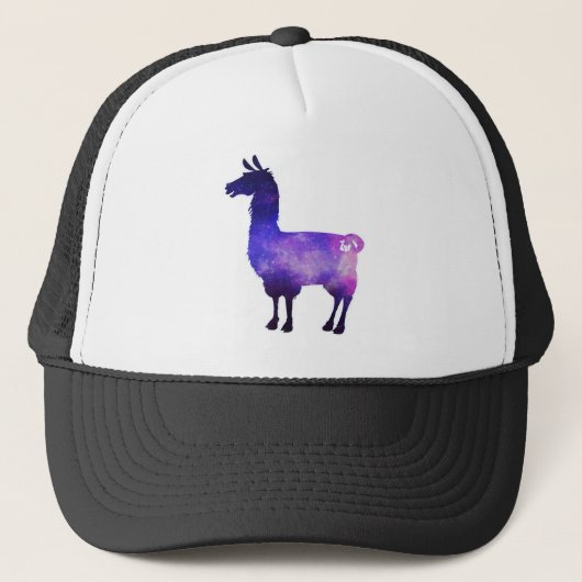 Casquette galactique de lama (Devant)