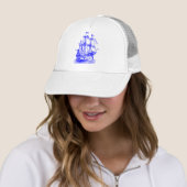 Casquette Gallion - Bleu (En situation)