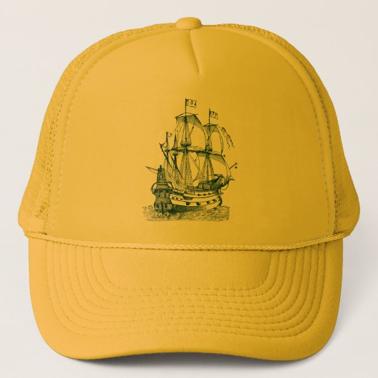 Casquette Gallion - Vert foncé (Devant)