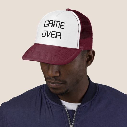 CASQUETTE GAMEOVER (En situation)