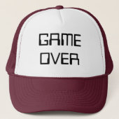 CASQUETTE GAMEOVER (Devant)