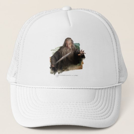 Casquette Gandalf avec épée (Devant)