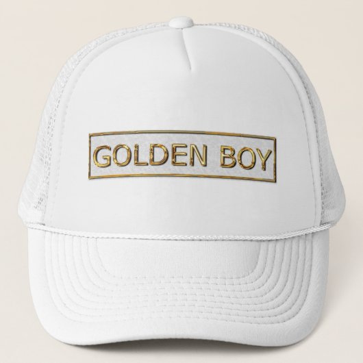CASQUETTE GARÇON D'OR (Devant)