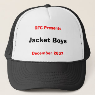 Casquette Garçons de veste, présents d'OFC, décembre 2007