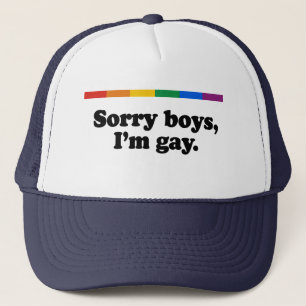 Casquette Garçons désolés I&apos ; homosexuel 2 de m