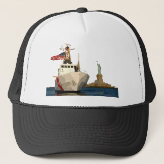 Casquette Garde côtière et statue de la liberté
