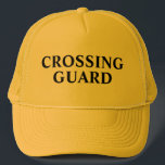 Casquette Garde-passage scolaire<br><div class="desc">Un casquette brillant pour le garde-frontières.</div>