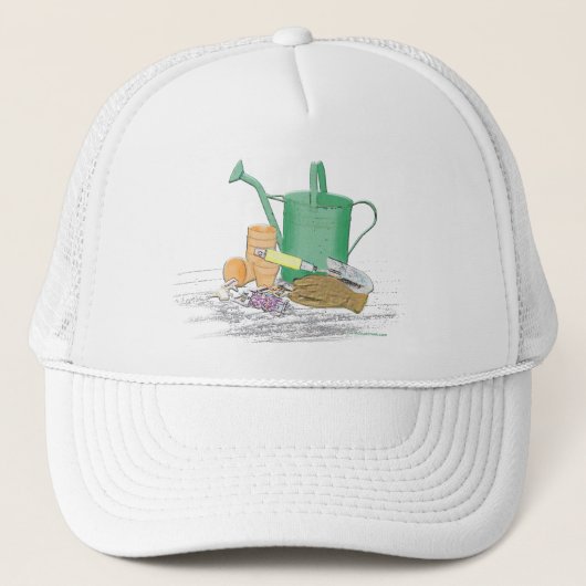 Casquette Garden Tools Garden Art (Devant)
