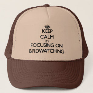 Casquette Gardez le calme en se concentrant sur
