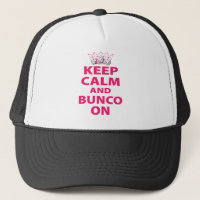 Gardez le calme et le Bunco sur la conception
