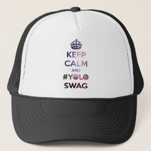 Casquette Gardez le calme et le #yoloswag