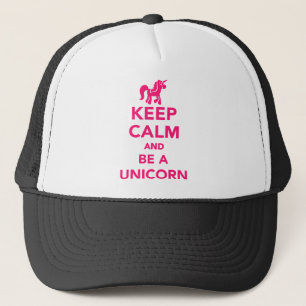 Casquette Gardez le calme et soyez une licorne