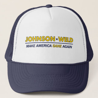 Casquette Gary Johnson/casquette raisonnable de libertaire