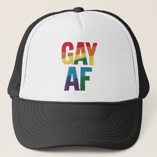 Casquette Gay AF LGBT Pride Gay Gift Pride Mois (Devant)