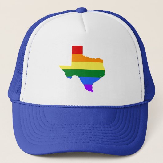 Casquette Gay Pride | Texas Rainbow (Devant)