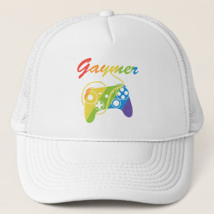Casquette Gaymer   Rainbow Video Game Controller   Jeux