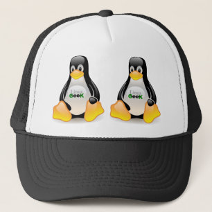 Casquette Geek de Tux Linux