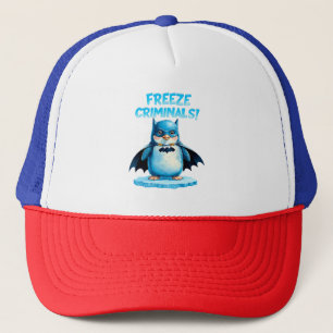 Casquette Geler les criminels - Pingouin foncé