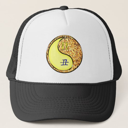 Casquette Gémeaux & Bœuf de Feu (Devant)