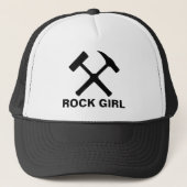 Casquette Géologue "Rock Girl" (Devant)