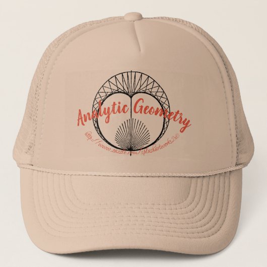 Casquette "Géométrie analytique" (Devant)