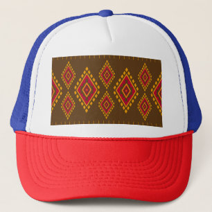 Casquette Géométrique ethnique, conception traditionnelle, r