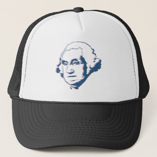Casquette george washington en 3d (Devant)