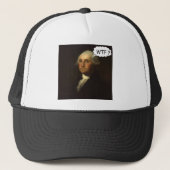 Casquette George Washington tournant dans sa tombe drôle (Devant)