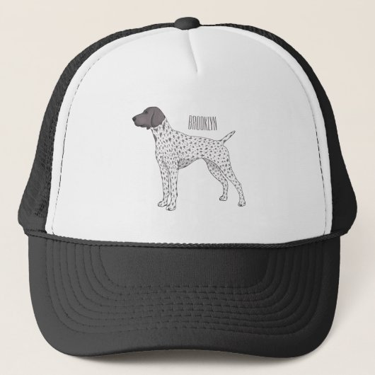 Casquette German Shorthred Pointer dog (Devant)